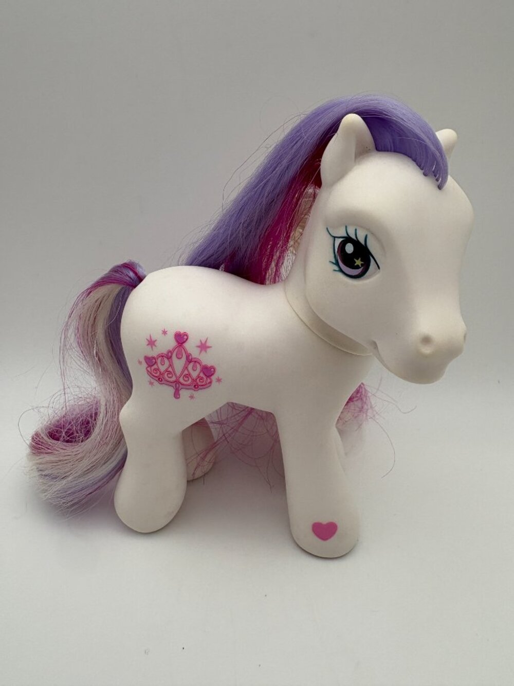 My Little Pony (MLP) Royalette Pink Crown White Purple (MLP: LOT1-54)